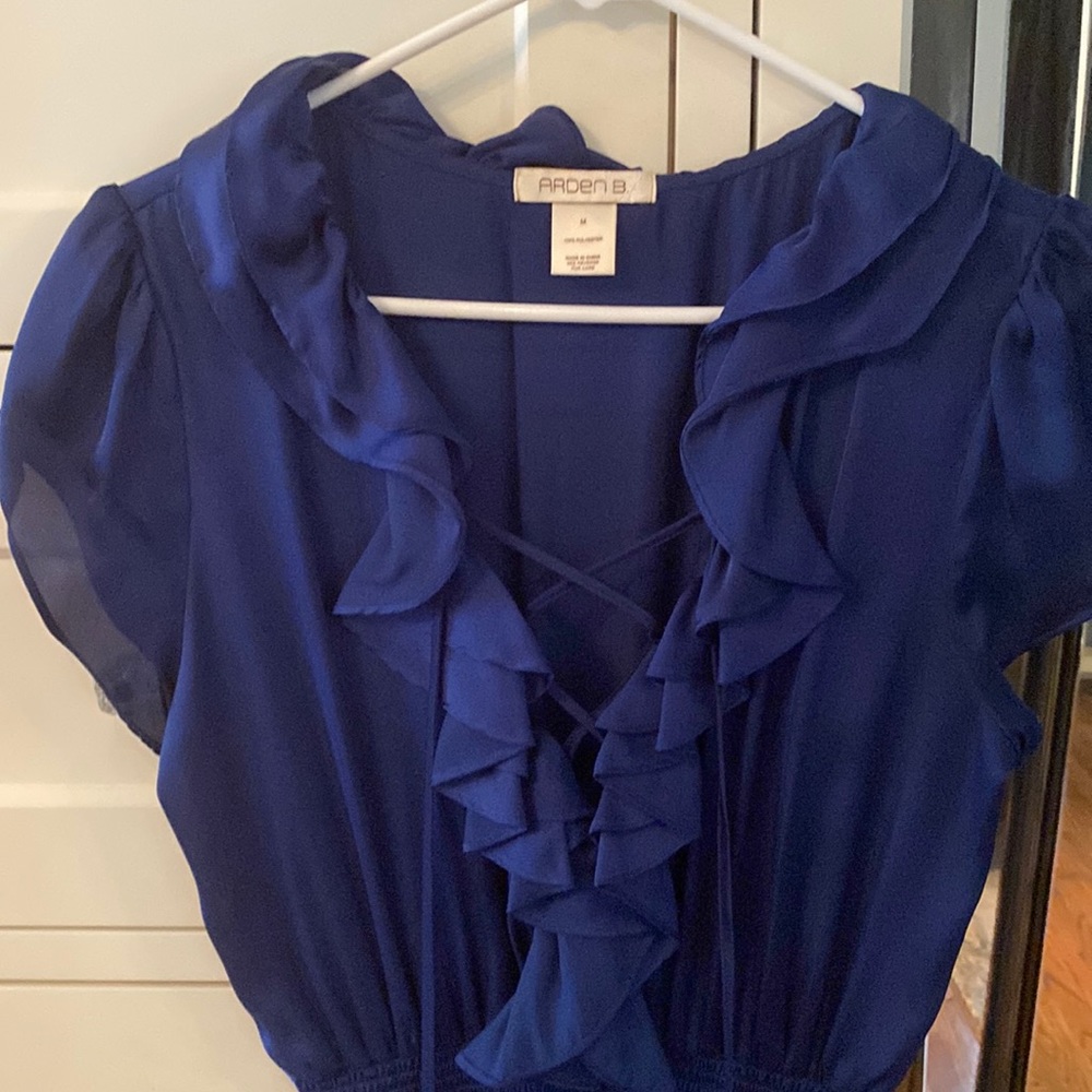 Blue dress